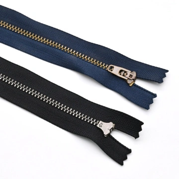 زیپ 12 سانتیمتر فلزی ته بسته سایز 4.5