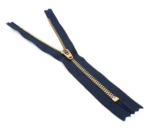 زیپ 14 سانتیمتر فلزی ته بسته سایز 4.5 